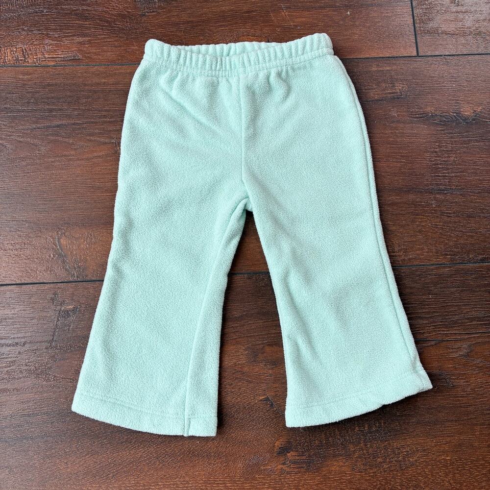 Just One You Carter's Baby Fleece Pants Girls Cozy Mint Blue, Size 6M